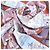 Hermès Carré 90 "LA VIE a CHEVAL" Foulard in seta Marrone x Blu - vista 14