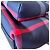 Burberry Check Canvas and Leather Backpack Red Grey Dark blue - view 16