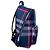 Burberry Check Canvas and Leather Backpack Red Grey Dark blue - view 3
