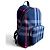Burberry Check Canvas and Leather Backpack Red Grey Dark blue - view 6