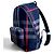 Burberry Check Canvas and Leather Backpack Red Grey Dark blue - view 9