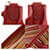 Hermès Borsa a tracolla Hermes Evelyne 1PM Rosso - vista 11