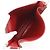 Hermès Borsa a tracolla Hermes Evelyne 1PM Rosso - vista 5