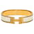 Hermès Bracciale Rigido Hermes Click H PM Bianco D'oro