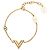 Bracciale Essential V Charm Louis Vuitton D'oro - vista 2