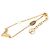 Bracciale Essential V Charm Louis Vuitton D'oro - vista 4