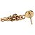 Louis Vuitton Monogram Boucle d'Oreilles Pendan Gamble Earrings D'oro - vista 3