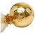 Chanel Coco Mark Vintage vergoldete Clip-Ohrringe mit Kunstperlen Golden - Ansicht 4