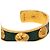Hermès Bracciale con motivo a conchiglia Hermes D'oro Verde - vista 4