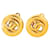 Orecchini rotondi Chanel Coco Mark D'oro