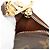 Louis Vuitton Monogram Pochette Clé Coin Case Castaño - vista 7