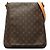Borsa a tracolla Louis Vuitton Monogram Musette Marrone
