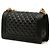 Borsa a tracolla Chanel Coco Mark Boy 25 con catena Nero D'oro - vista 2