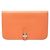 Hermès Cartera larga Hermes Dogon GM Naranja