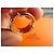 Anello Hermès Olympe H in acciaio dorato e pelle nera Nero D'oro - vista 7