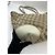 Bamboo Gucci Heartbit Shopper aus Monogramm-Canvas Braun Beige - Ansicht 8