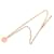 Collana a catena Chanel Coco Mark D'oro Arancione - vista 3