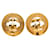 Timeless Orecchini a clip Chanel Vintage Coco Mark D'oro - vista 2