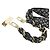 Charm per borsa e tracolla per telefono Louis Vuitton Nero D'oro Crudo Monogramma - vista 3