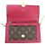 Borsa a tracolla portafoglio con catena Louis Vuitton Fuschia Monogramma - vista 7
