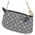 Louis Vuitton Mini Pochette Accessoires Negro Azul marino Monograma - vista 2