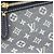 Louis Vuitton Mini Pochette Accessoires Negro Azul marino Monograma - vista 5