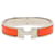 Hermès Bracciale con Charms Hermes Click H PM Argento Arancione