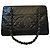 Saco Tote Acolchoado Chanel Couro Preto