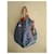 Speedy Borsa Louis Vuitton Denim Monogram Hobo Blu - vista 3