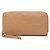 Zippy Cartera larga de cuero beige Louis Vuitton