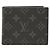 Louis Vuitton Monogram Eclipse Bi-fold Wallet Black