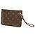 Borsa a mano e pochette Louis Vuitton marrone - vista 2