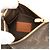 Borsa a mano e pochette Louis Vuitton marrone - vista 5