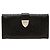Cartera larga Gucci con estampado Horsebit Negro