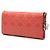 Cartera larga Lady Dior Cannage de Christian Dior Rosa - vista 2