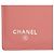 Cartera bi-fold Chanel de piel charol rosa - vista 11
