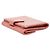 Cartera bi-fold Chanel de piel charol rosa - vista 6