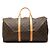 Borsa Boston Louis Vuitton Monogram Keepall 50 Marrone