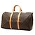 Borsa Boston Louis Vuitton Monogram Keepall 50 Marrone - vista 2