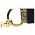 Gucci GG Supreme Interlocking G Schlüsselanhänger Schwarz Beige - Ansicht 4