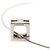 Hermès Collana Hermes Cage d'H H-Cube in Argento 925 - vista 4