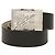 Louis Vuitton Ceinture Jeans Belt in pelle nera Nero