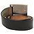 Louis Vuitton Ceinture Jeans Belt in pelle nera Nero - vista 3