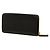 Cartera larga de piel negra Saint Laurent Negro - vista 2
