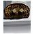 Christian Dior Borsa Bowling Gambler Dice Velluto Rosso Leopardata Marrone Stampa leopardo - vista 2