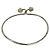 Tiffany & Co Bracciale rigido Tiffany Vintage Solid Double Heart Hook Argento D'oro - vista 7