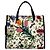 Gucci Flora Handtasche mit GG-Logo-Hardware Mehrfarben Marineblau - Ansicht 3