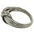 Tiffany & Co Anello Tiffany Vintage Signature Band Argento - vista 4