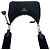 Borsa a tracolla Prada Re-Edition in nylon con logo triangolare e pelle Saffiano Nero - vista 4