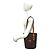 Céline CELINE Vintage Macadam Blazon Pattern Triomphe Logo Leder Tote Bag Braun - Ansicht 2
